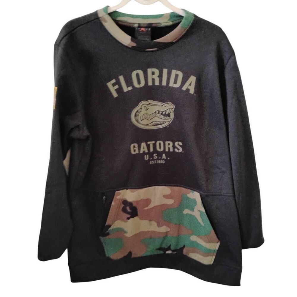 Jordan Salute To Service Cammo Florida Gators Commemorative Sports Pullover Size